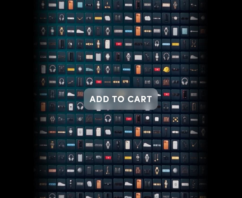 Product grid with an Add to Cart button for buying items directly
