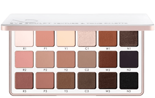 Natasha Denona Eye Sculpt Texture and Tone Eyeshadow Palette - Dramatic