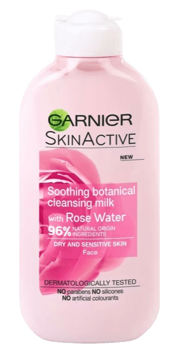 Garnier Natural Rose Water Cleansing Milk Sensitive Skin 200ml