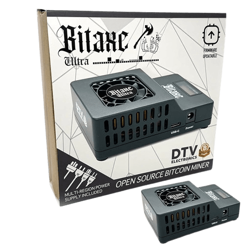 Bitaxe Ultra Open Source Bitcoin ASIC Miner