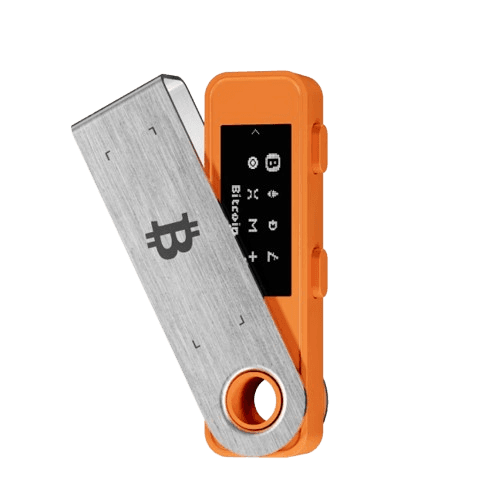 Ledger Nano S Plus BTC Orange
