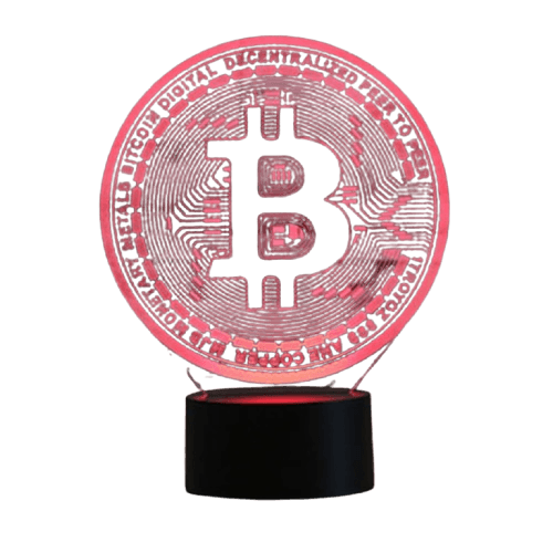 Colour Changing LED Bitcoin Display