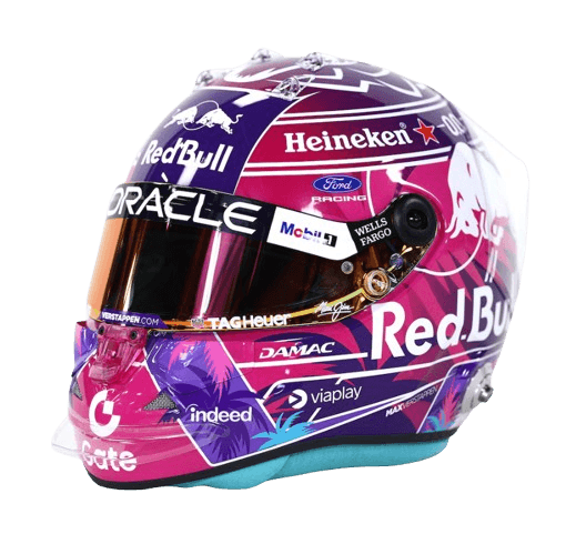 Max Verstappen Red Bull Racing 2026 Miami GP Helmet- 1:2 Model