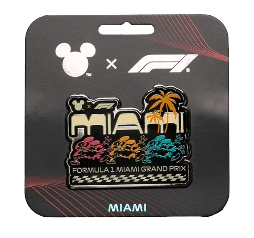 Disney X Formula 1 Special Edition Miami GP Pin