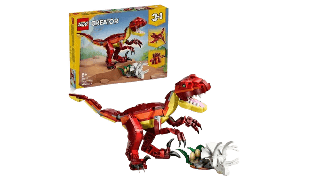 3in1 Fierce Dinosaur Figure Building Toy 31379