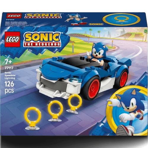 LEGO Sonic The Hedgehog Speedster Lightning Construction Set 77117