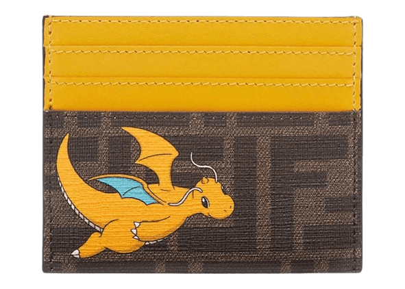 Fendi x FRGMT x Pokémon FF Fabric Card Holder Card Case