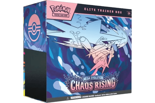 2026 Pokémon Mega Evolution Chaos Rising Elite Trainer Box