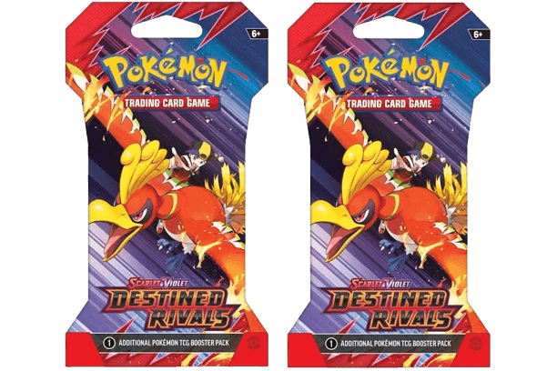 2025 Pokémon Scarlet & Violet Destined Rivals Booster Pack x2