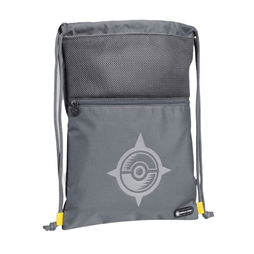 Pokémon Everyday Bags: Gray & Yellow Cinch Drawstring Bag