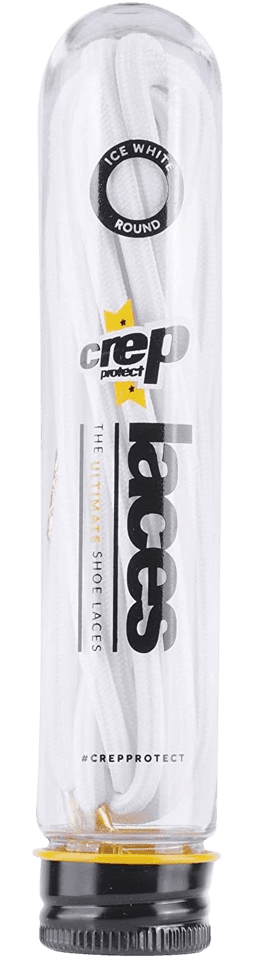 Crep Protect 135cm Round Laces White