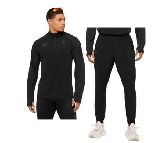 Gym Set Bundle - Running Elite 1/4 Zip + Running Elite Joggers