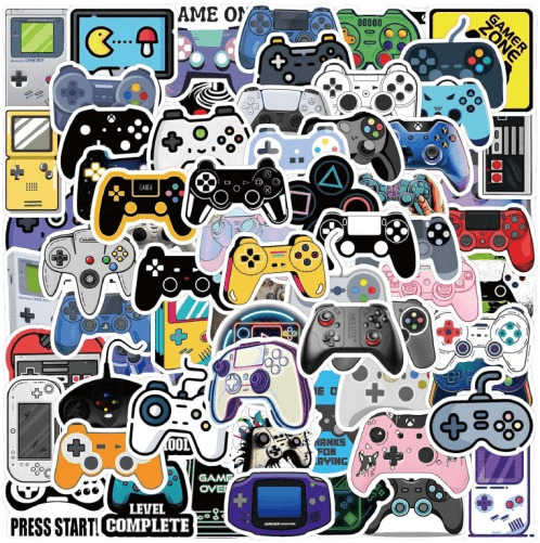 100 Pcs Game Player Stickers
