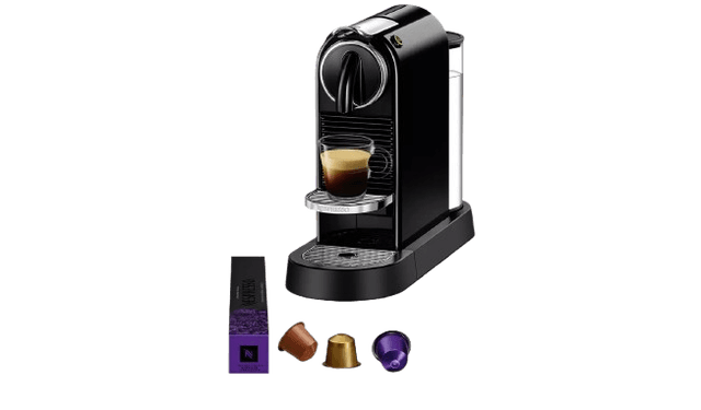 Nespresso by De'Longhi CitiZ Pod Coffee Machine - Black