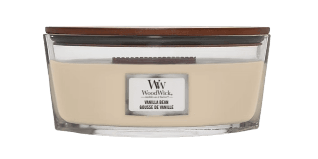 Woodwick Ellipse Scented Candle Vanilla Bean