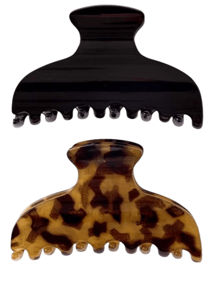 Jaw Clip Tortoise & Black