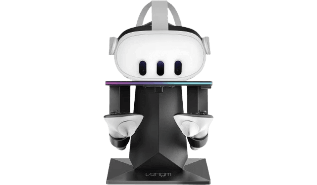 Venom Meta Quest 2, 3, 3S LED Docking & Charging Station