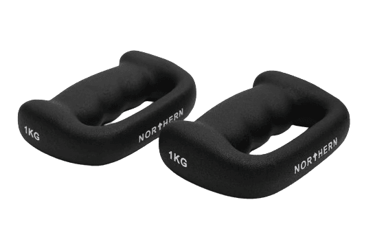 Northern Hand Dumbbells Pair - 1kg x 2