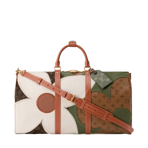 Keepall Bandoulière 50 Bag - Monogram Khaki