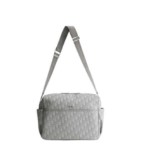 Changing Bag - Gray Dior Oblique Jacquard