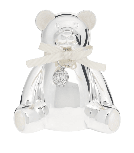 Harrods Silver-Plated Bear Money Box