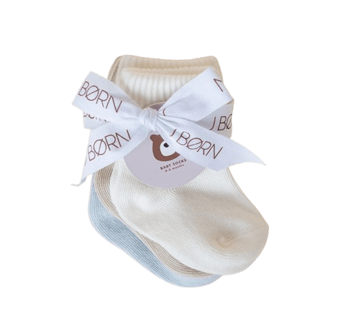JBØRN Organic Cotton Baby Socks
