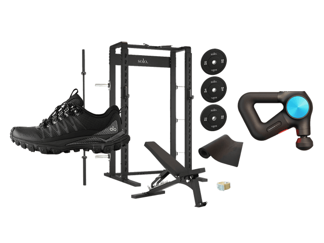 Luxury Gym Bundle - Theragun PRO Plus + Home Gym Bundle + ALO Trail