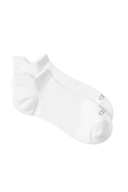 Unisex Performance Tab Sock-White