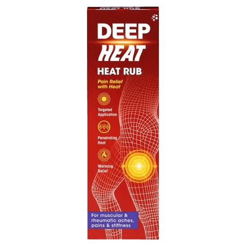 Deep Heat Effective Pain Relief Heat Rub 100g