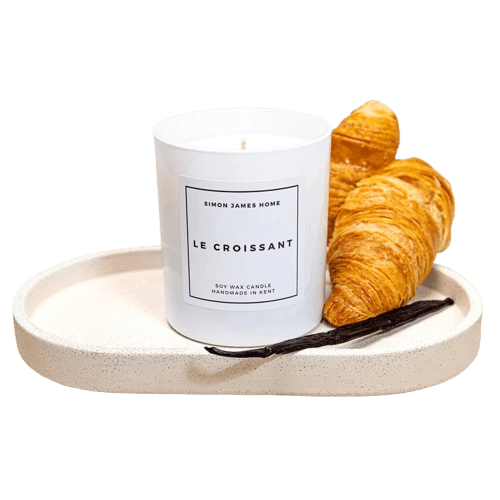Le Croissant Handmade Soy Wax Candle - The Ultimate Croissant Candle