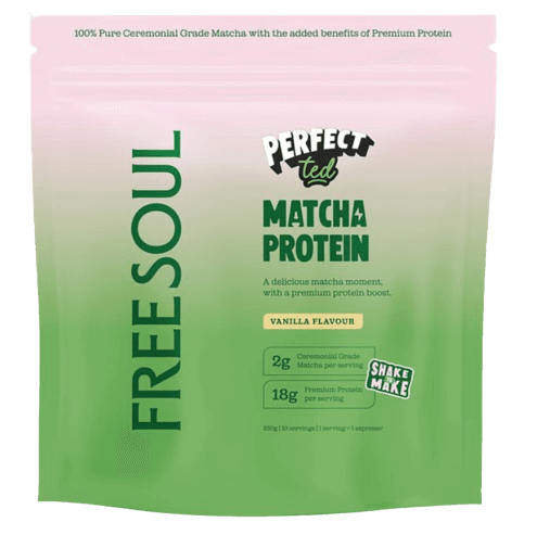 PerfectTed x FreeSoul Vanilla Matcha Protein Vanilla 250 g