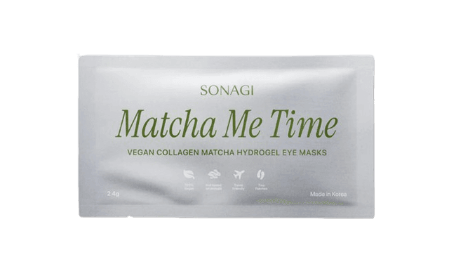 Matcha Hydrogel Collagen Eyepatches-5pcs