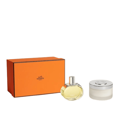 Hermès Barénia Eau de Parfum 100ml and Barénia Perfumed Body Cream 200ml Gift Set