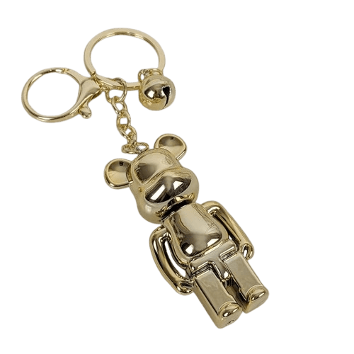 Rowen Gold Bear Keyring