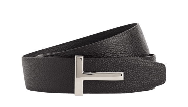 Tom Ford Reversible Leather Belt - Brown/Black