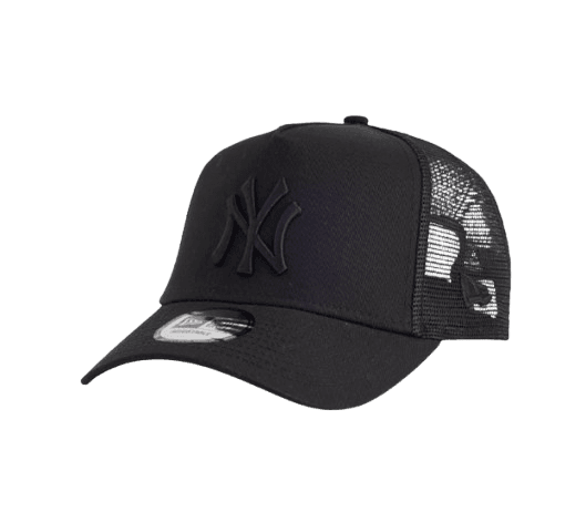 New Era Trucker New York Yankees Cotton and Mesh Cap
