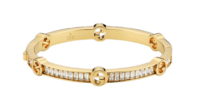 Gucci Blondie Crystal Bangle Bracelet
