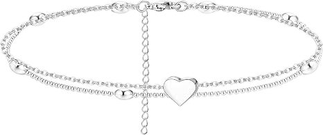 925 Sterling Silver Ankle Bracelet