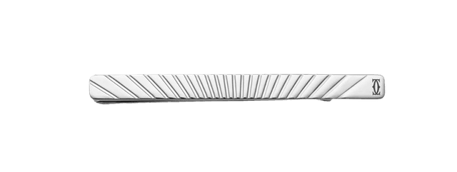 Cartier Double C de Cartier stainless-steel tie clip
