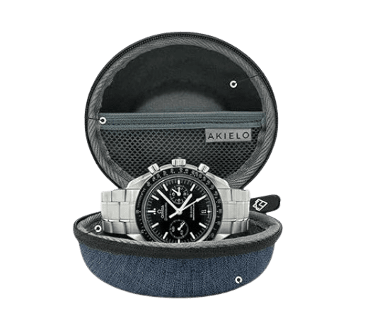 Watch Travel Case with Cleaning Cloth