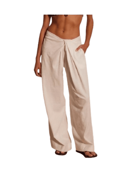 Free People Sarong Pants - Coconut Milk