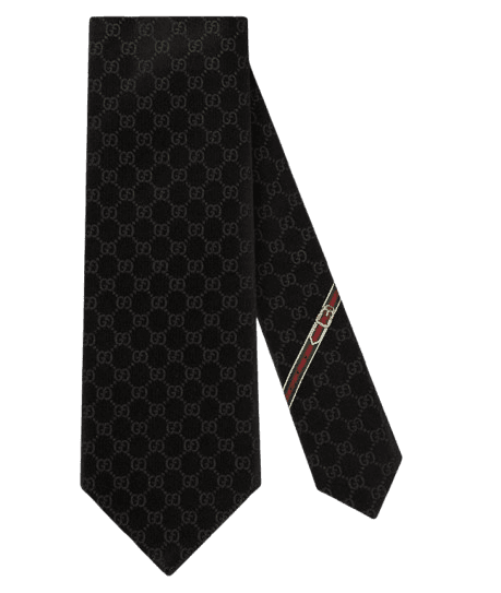Gucci GG silk tie