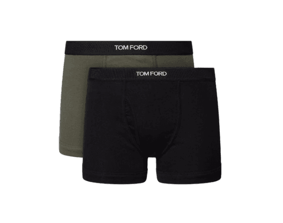 Tom Ford Classic Pack of Two Cotton-Jersey Boxer Briefs