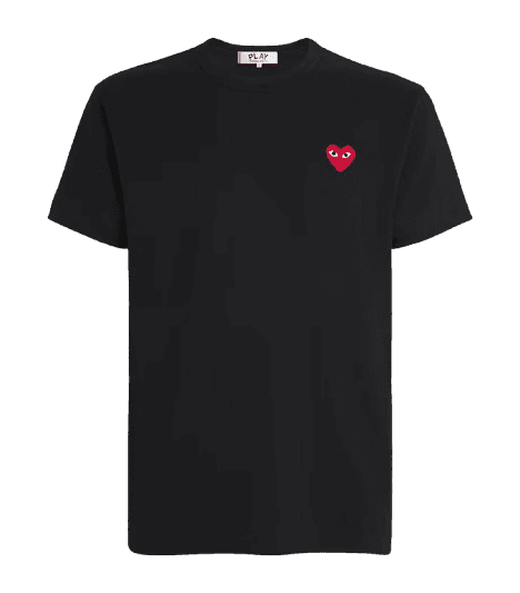 Comme Des Garçons Play Heart Logo T-Shirt