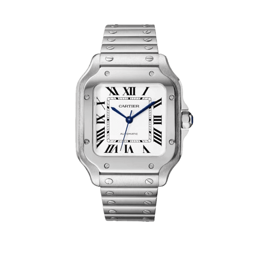 Cartier Santos De Cartier Watch Medium Model, Automatic Movement, Steel WSSA0029