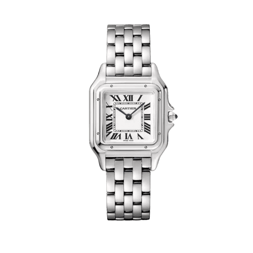 Cartier Panthère De Cartier Watch Medium Model, Quartz Movement, Steel WSPN0015