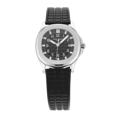 Patek Philippe Aquanaut 5064A-001 Black Dial Quartz - Preloved