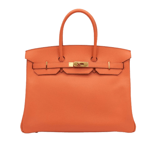 Hermes Birkin 35 Mango Epsom 2012 Square P Gold Hardware 90323087 - Preloved