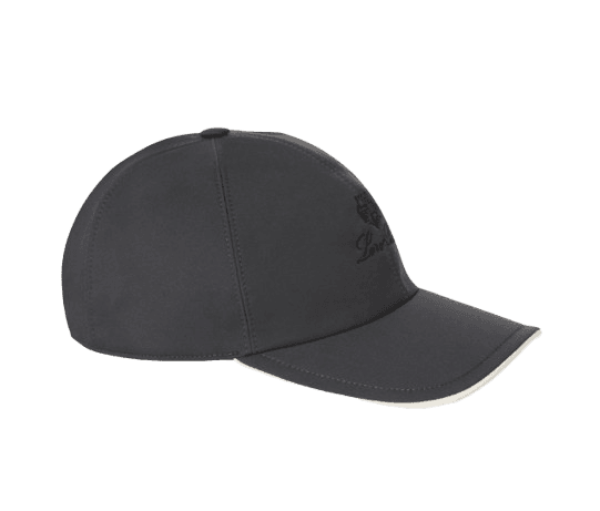 Loro Piana Baseball Cap - Onyx/Ivory