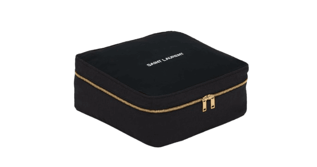 Saint Laurent SMALL LUGGAGE ORGANIZER BLACK